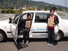 静岡：伊東自動車学校　教習の様子